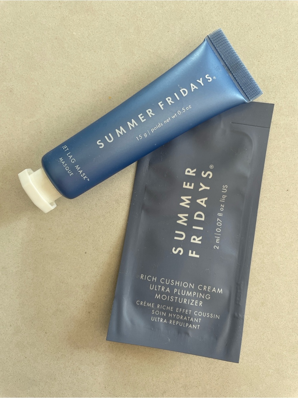 Summer Fridays Jet Lag Mask and Moisturizer